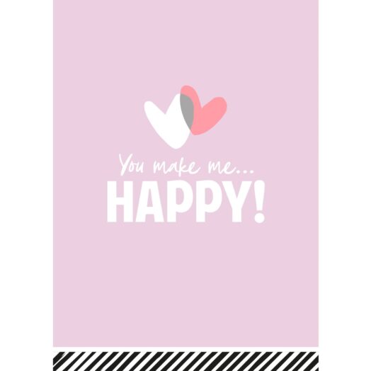 You make me Happy wenskaarten | CollectivWarehouse