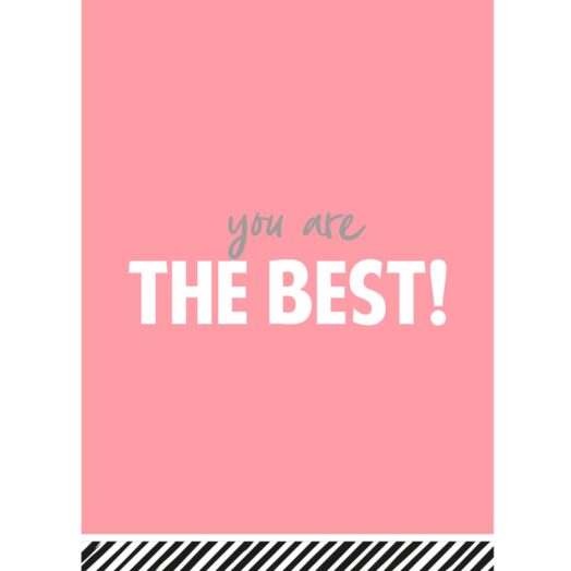 You are the Best wenskaarten | CollectivWarehouse