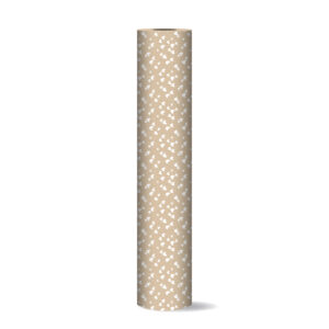 Toonbankrol 100m 50cm Solo Hearts ECO Kraft wit | CollectivWarehouse