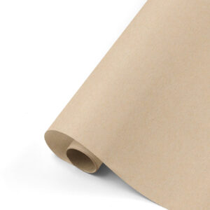 Rollen ECO Kraft cadeaupapier uni onbedrukt - 10 stuks