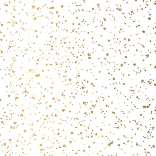 Zijdepapier Twinkling stars goud | Collectivwarehouse