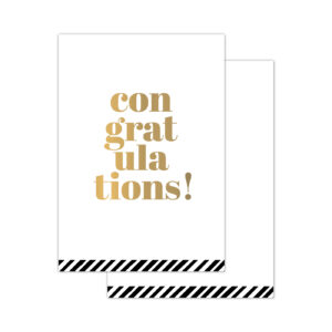 Minikaartjes Congratulations 20 stuks | CollectivWarehouse