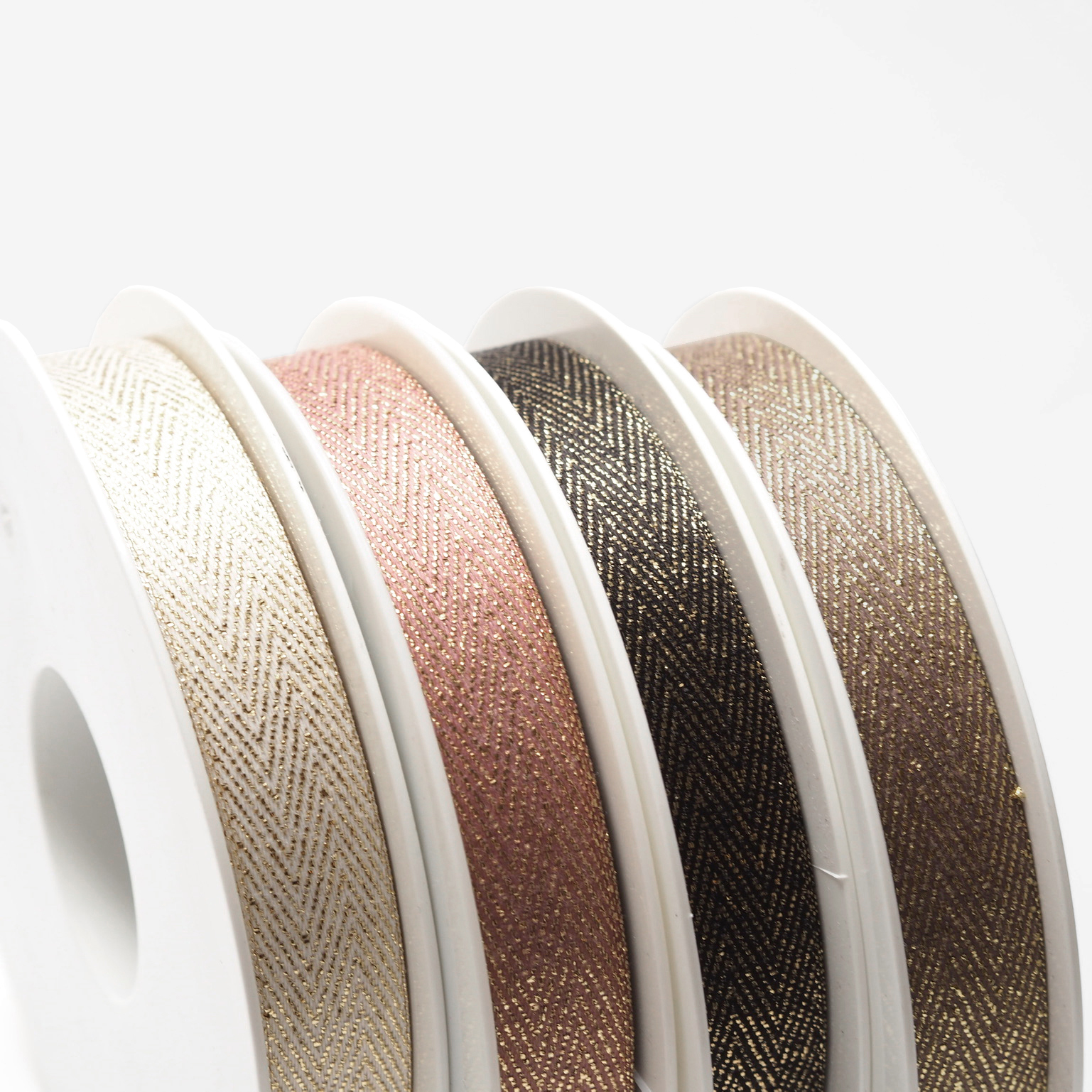 Satijnlint visgraat - 15mm - 20m | CollectivWarehouse