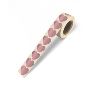 Cadeaustickers rosegoud mini hearts | CollectivWarehouse