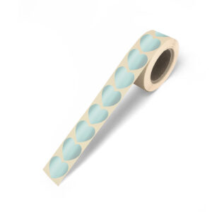 Cadeaustickers iceblue mini hearts | CollectivWarehouse