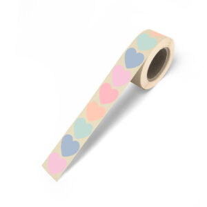 Cadeaustickers pastel mini hearts | CollectivWarehouse