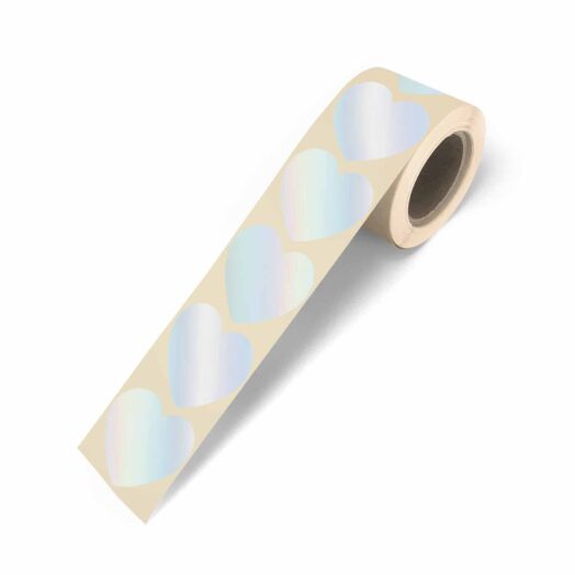 Cadeaustickers holo hearts | CollectivWarehouse