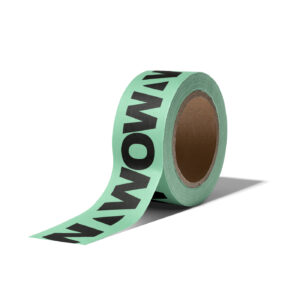 Washitape WOW Statement fresh mint/zwart | CollectivWarehouse