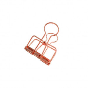 Luxe Binderclip M rosegoud | CollectivWarehouse