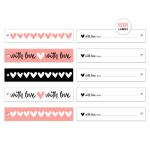Cadeaulabels Ribbon Neon | CollectivWarehouse