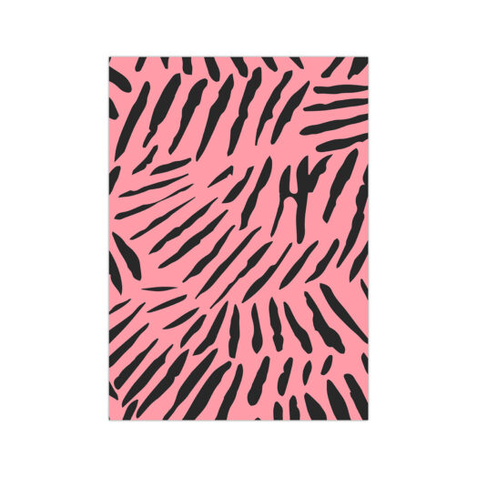 Kaart Leaves pattern neon | Studio Stationery