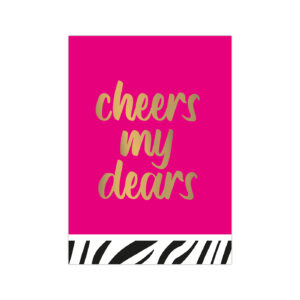 Kaart Cheers my dears | Studio Stationery
