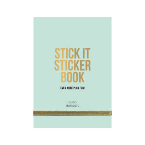 Stick it Stickerbook green | Studio Stationery