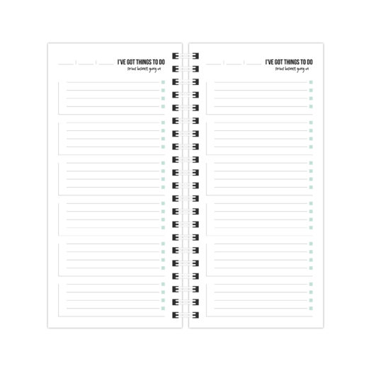 To Do Notebook I've got things to do | Studio Stationery