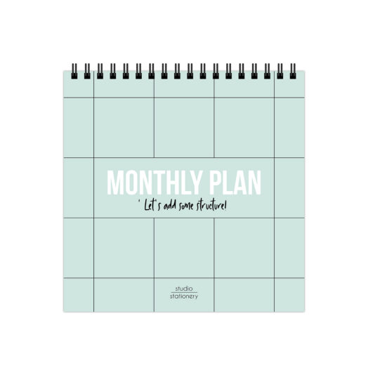 Monthly plan bureaukalender | Studio Stationery