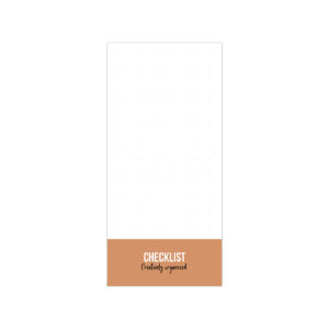 Noteblock Checklist Bullets | Studio Stationery