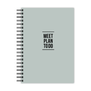 Notebook Meet Plan To Do | Studio Stationery