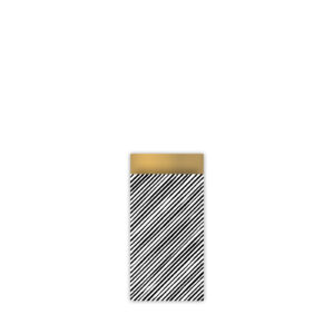 Cadeauzakje Manual Stripes zwart/wit | CollectivWarehouse