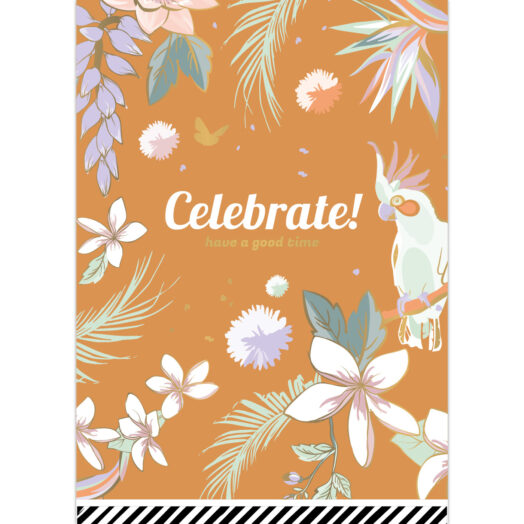 Ansichtkaart Summer Party roest | CollectivWarehouse
