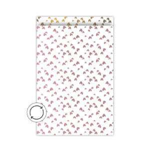 Cadeauzakjes REVERSED Solo Hearts '22 rose/goud | CollectivWarehouse