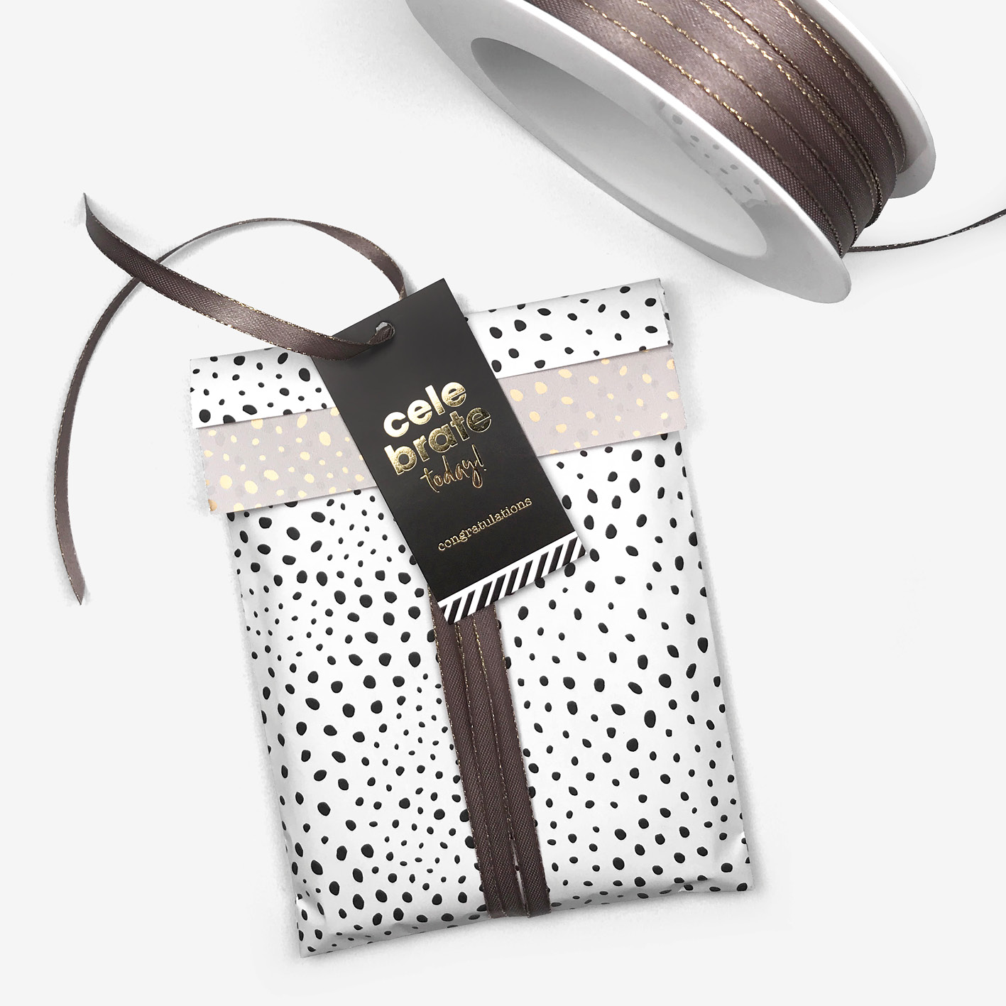 Cadeauzakjes Flocks Zwart/Wit | CollectivWarehouse