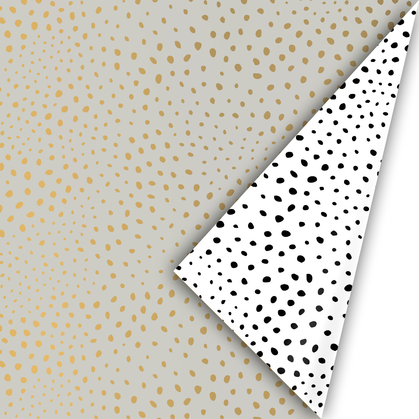 Cadeaupapier Flocks Grey/White | CollectivWarehouse