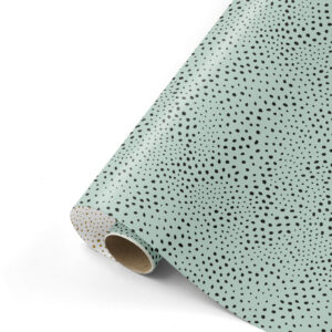 Cadeaupapier Flocks Salie/Zwart | CollectivWarehouse