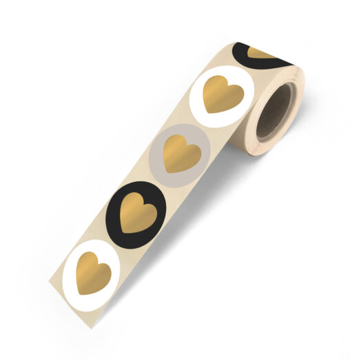 Cadeaustickers Lovely hearts '22 chique | CollectivWarehouse