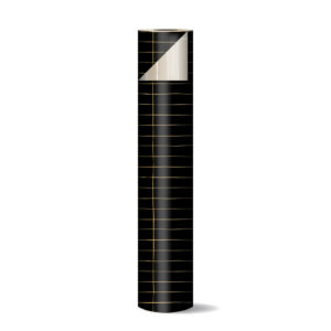 Toonbankrol Slim Tiles Zwart/goud | CollectivWarehouse