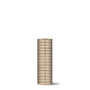 Toonbankrol Slim Tiles kraft/zwart | CollectivWarehouse