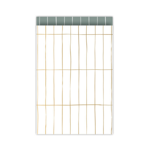 Cadeauzakjes Slim Tiles wit/goud | CollectivWarehouse