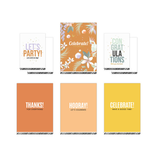 Celebrate! - voordeel kaartenset - 80 stuks | CollectivWarehouse