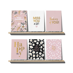 Mix Warm - voordeel kaartenset - 60 stuks | CollectivWarehouse