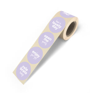 Cadeaustickers Text mix lila | CollectivWarehouse