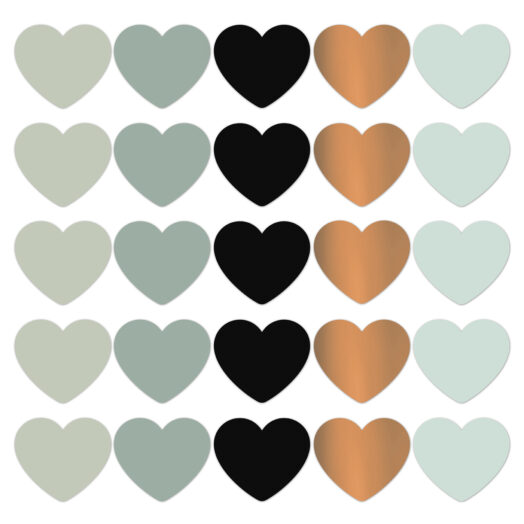 Cadeaustickers Hearts Spring '23 cool | CollectivWarehouse