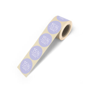 Kortingsstickers op rol 15% korting | CollectivWarehouse