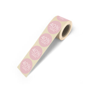 Kortingsstickers op rol 40% korting | CollectivWarehouse