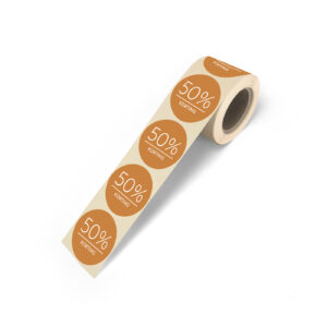 Kortingsstickers op rol 50% korting | CollectivWarehouse
