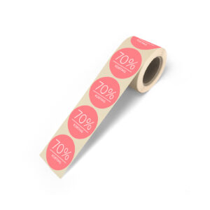 Kortingsstickers op rol 70% korting | CollectivWarehouse