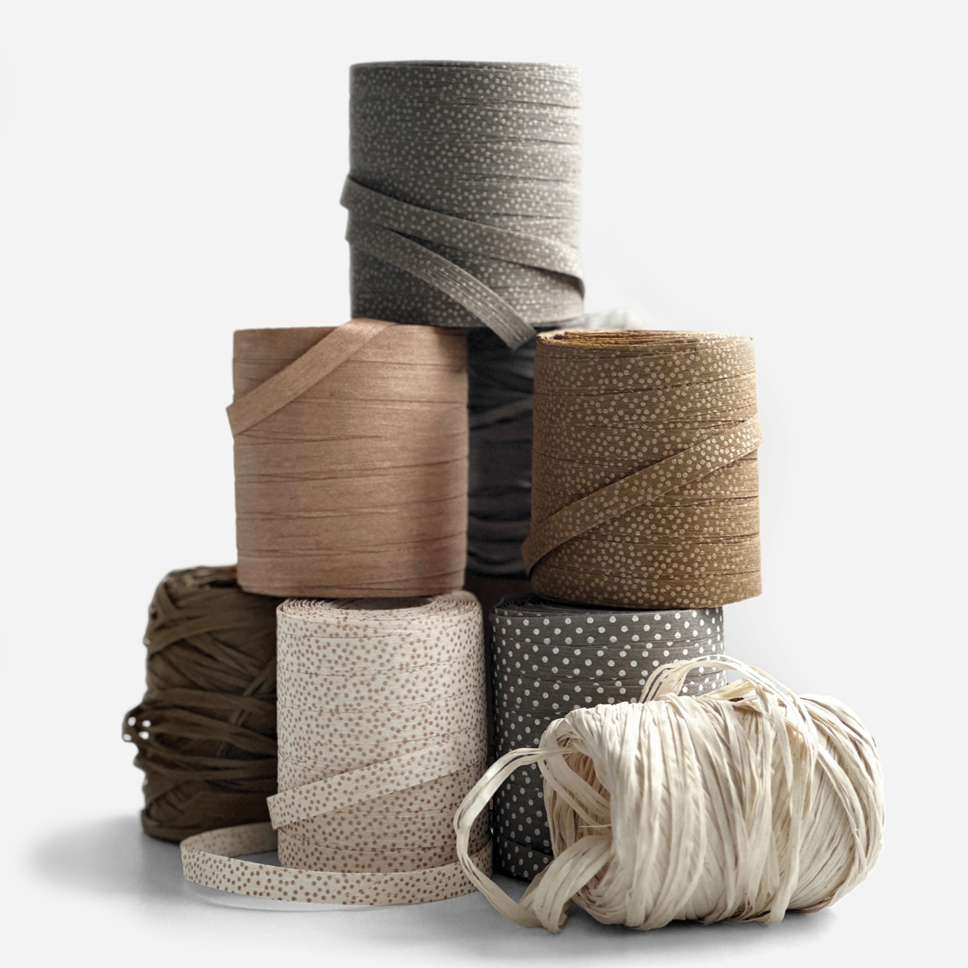 Composteerbaar Sierlint - ECO Raffia - 10mm - Afbeelding 2