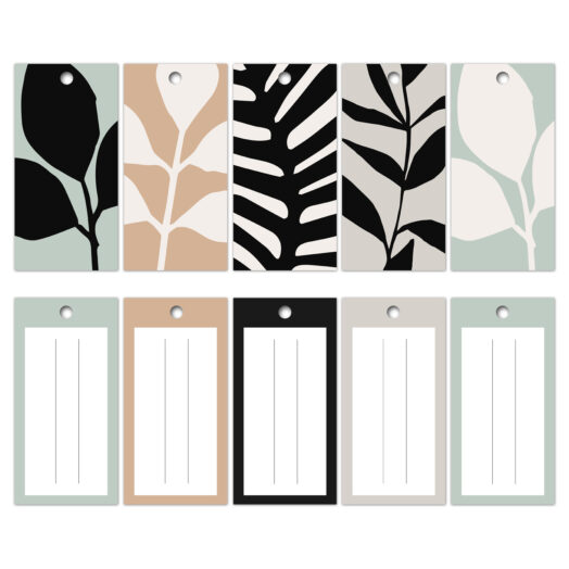 Cadeaulabels Abstract Botanics | CollectivWarehouse