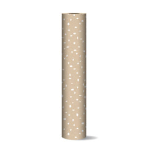 Toonbankrol Minimal Dots kraft/wit | CollectivWarehouse
