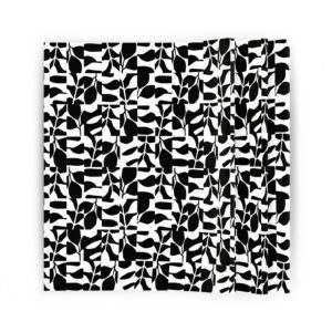 Zijdepapier Abstract Botanics zwart/wit | CollectivWarehouse