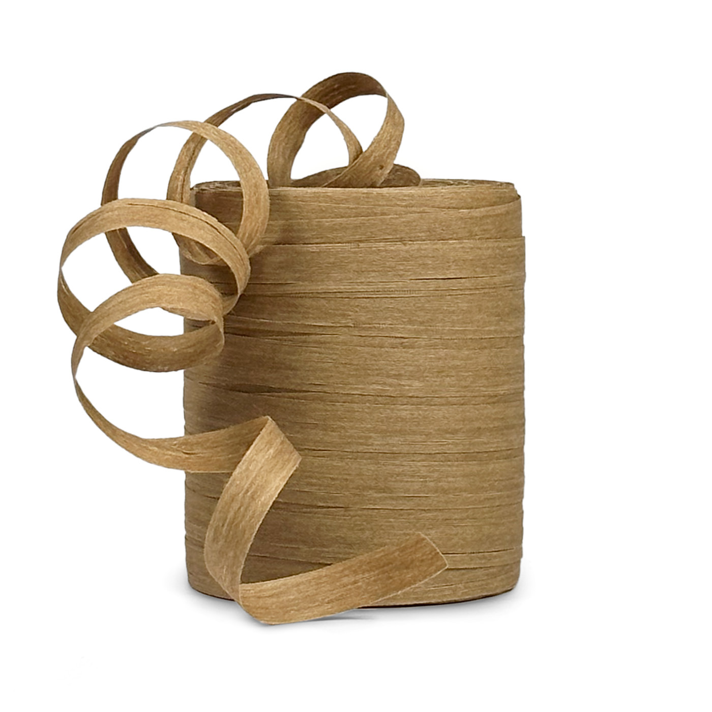 Composteerbaar ECO sierlint raffia oker | CollectivWarehouse