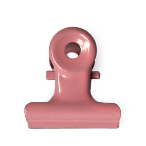 Bulldog klem 38mm roze | CollectivWarehouse