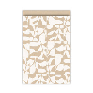 Cadeauzakjes Abstract Botanics kraft/wit | CollectivWarehouse