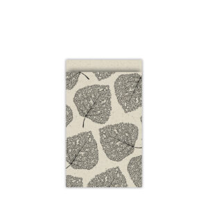 Cadeauzakjes Skeleton Leaves grass paper/zwart | CollectivWarehouse