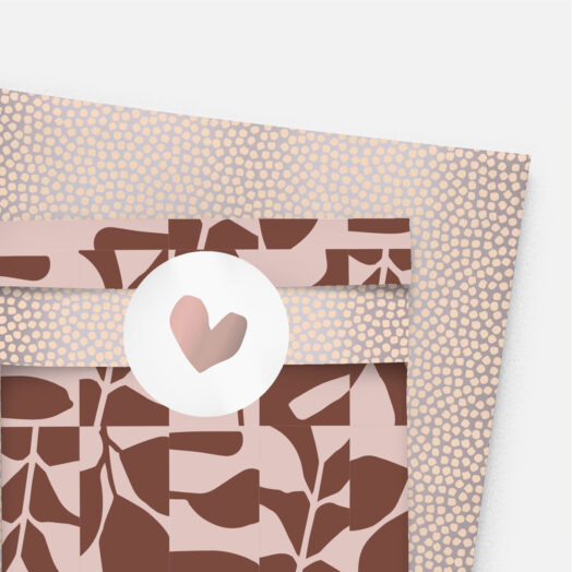 Cadeaupapier Abstract Botanics warm | CollectivWarehouse