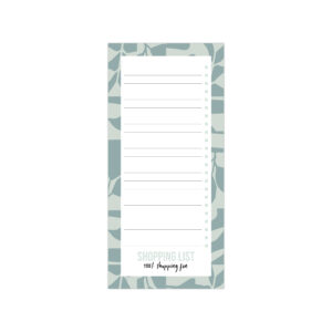 Checklist Abstract Botanics cool | Studio Stationery