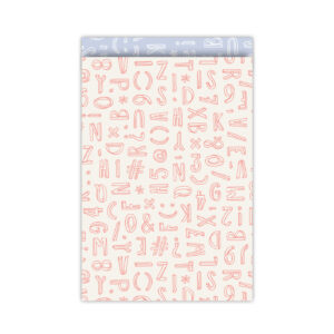 Cadeauzakjes Typo Graphic neon/wit | CollectivWarehouse